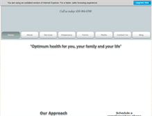 Tablet Screenshot of integrativemedicalassociates.com